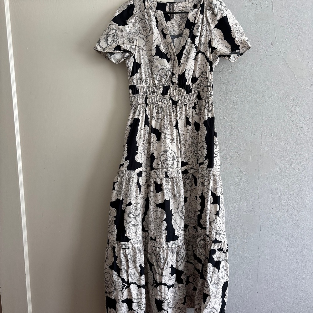 Anthropologie Somerset Maxi Dress Size S in Light Sand
